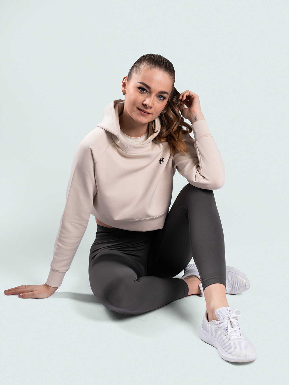 BrainMax dámské legíny push-up, šedé Velikost: XS Obrázek