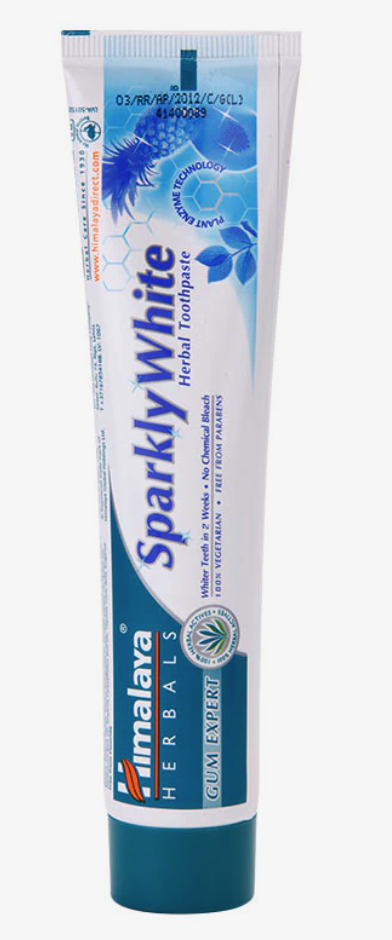 Himalaya Herbals Himalaya Sparkly White, fehérítő fogkrém, 75 ml