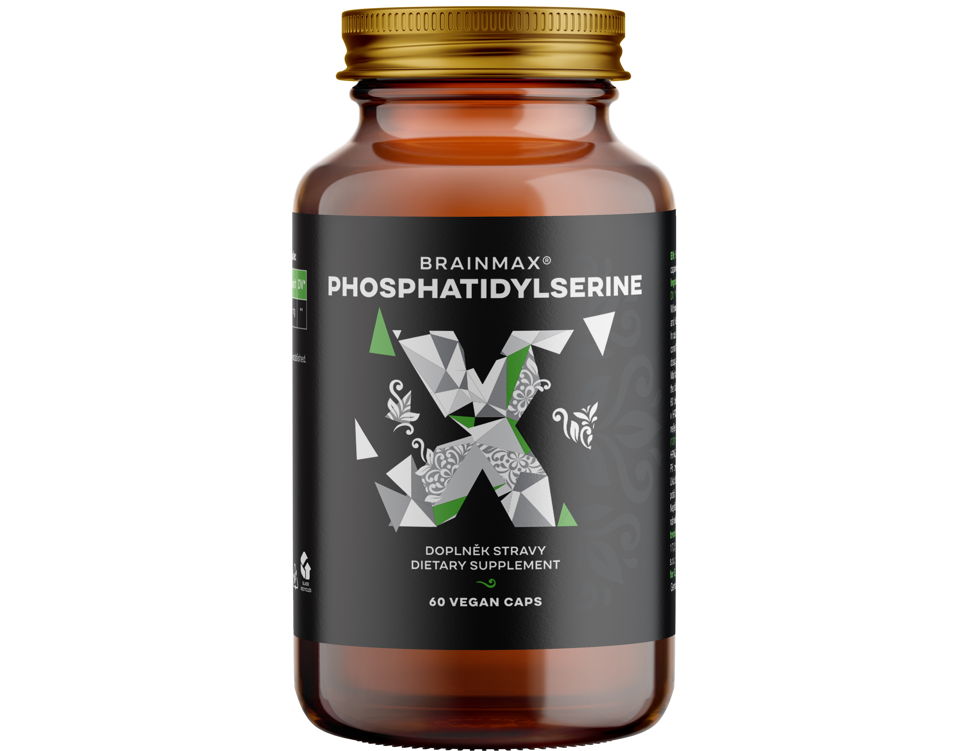 BrainMax Phosphatidylserine, 100 mg, 60 rostlinných kapslí Obrázek