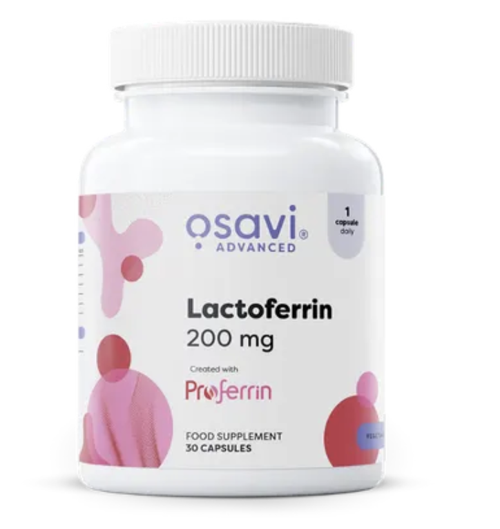 Osavi Lactoferrin, Laktoferin, 200 mg, 30 kapslí Obrázek