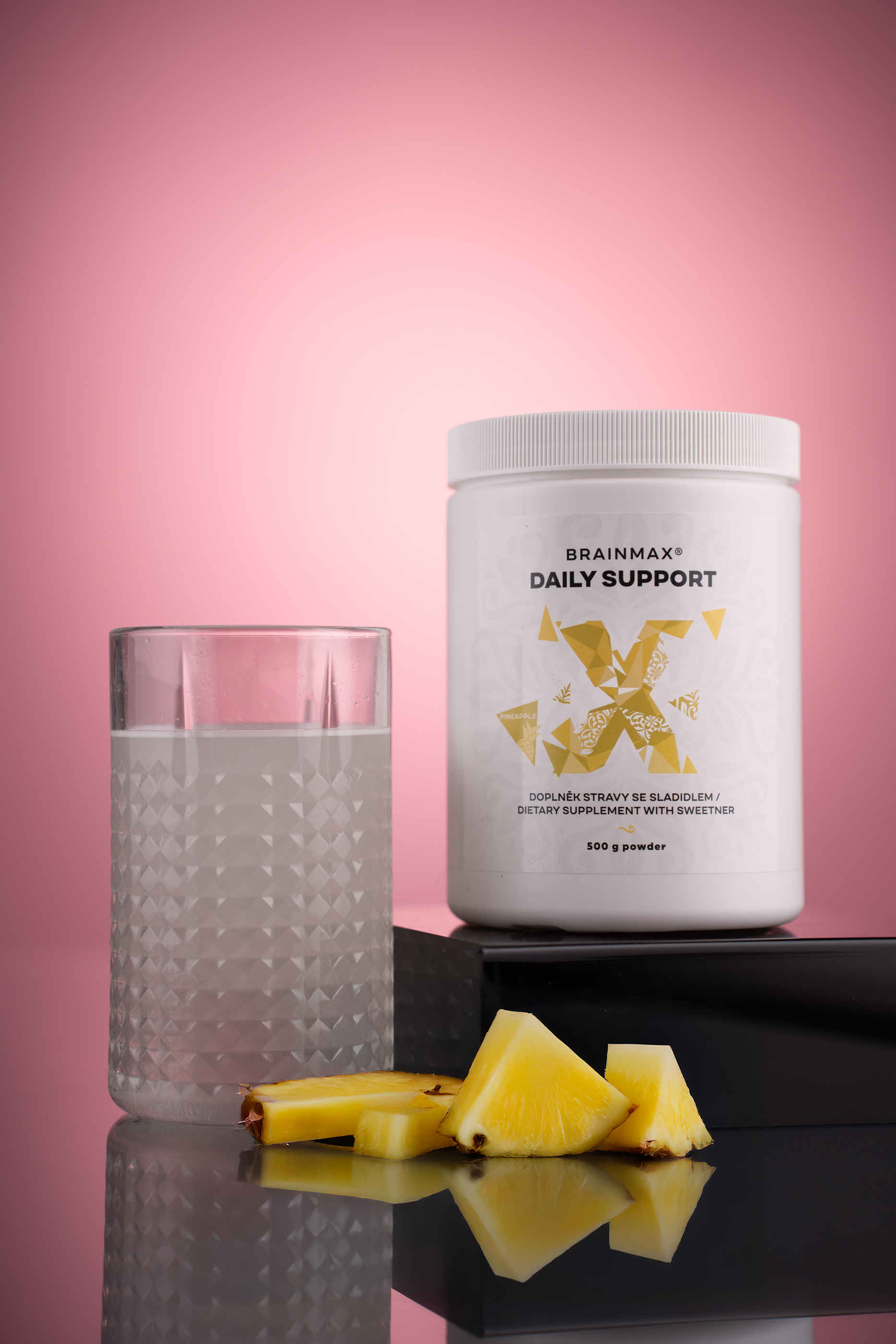 BrainMax Daily Support, ananas, 500 g Obrázek
