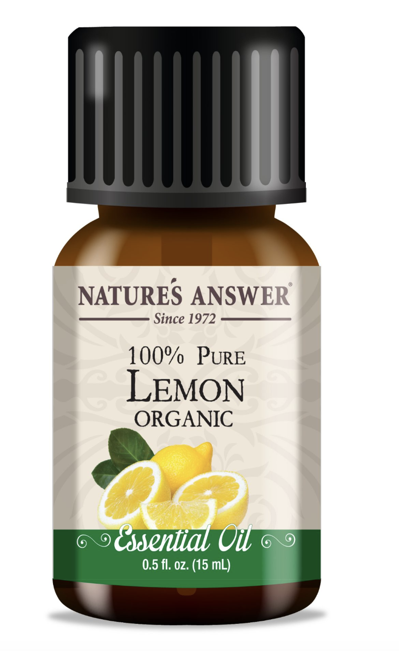 Nature's Answer Lemon Essential Oil, Citrón, esenciální olej, BIO, 15 ml Obrázek