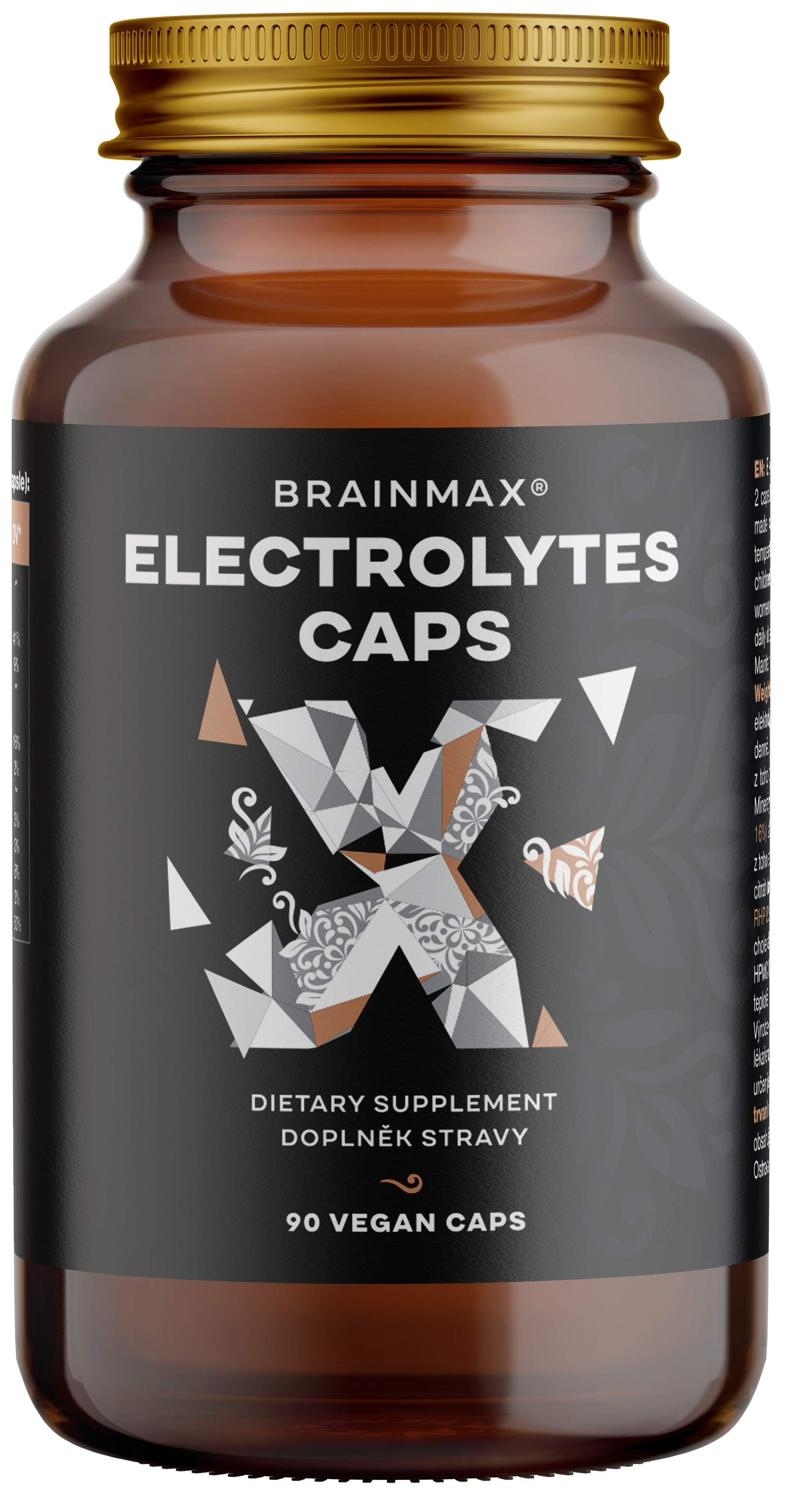 BrainMax Electrolytes Caps, 90 rostlinných kapslí Obrázek