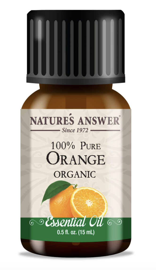 Nature's Answer Olejek eteryczny pomarańczowy, Pomarańcza, olejek eteryczny, ORGANICZNY, 15 ml