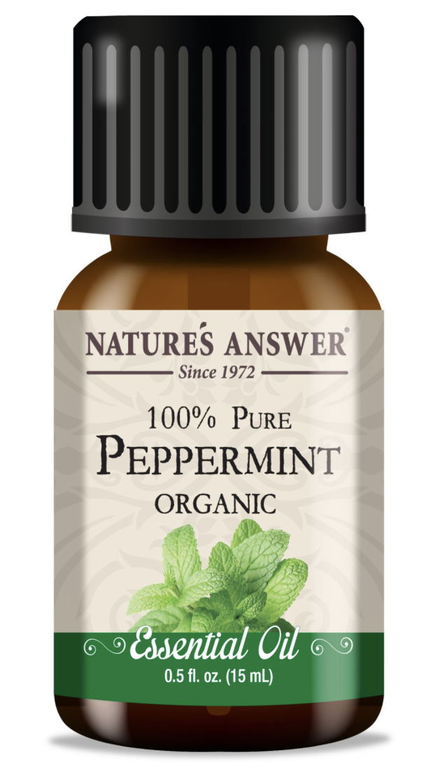 Nature's Answer Peppermint Essential Oil, Máta peprná, esenciální olej, BIO, 15 ml Obrázek