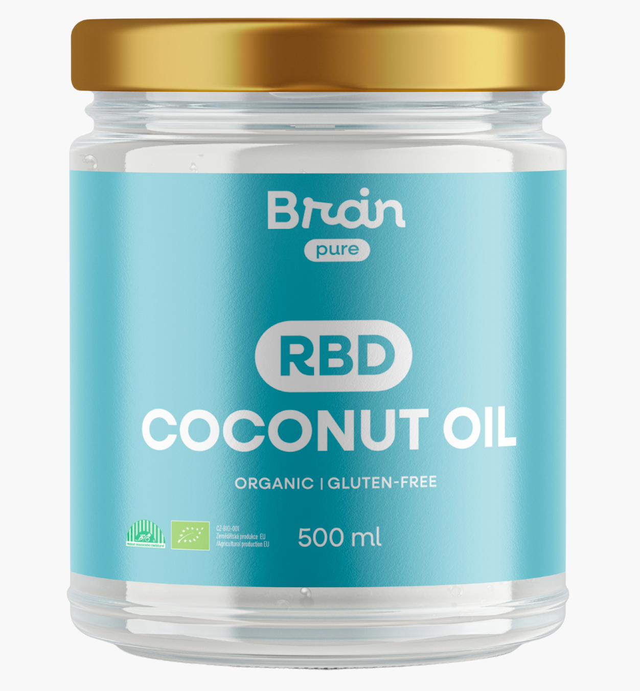 BrainMax Pure® RBD kokosový olej, BIO, 500 ml