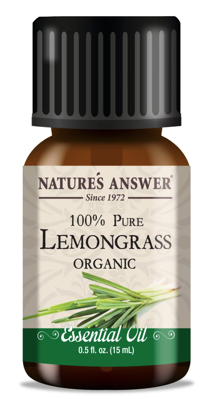 Nature's Answer Lemongrass Essential Oil, Citrónová tráva, esenciální olej, BIO, 15 ml Obrázek
