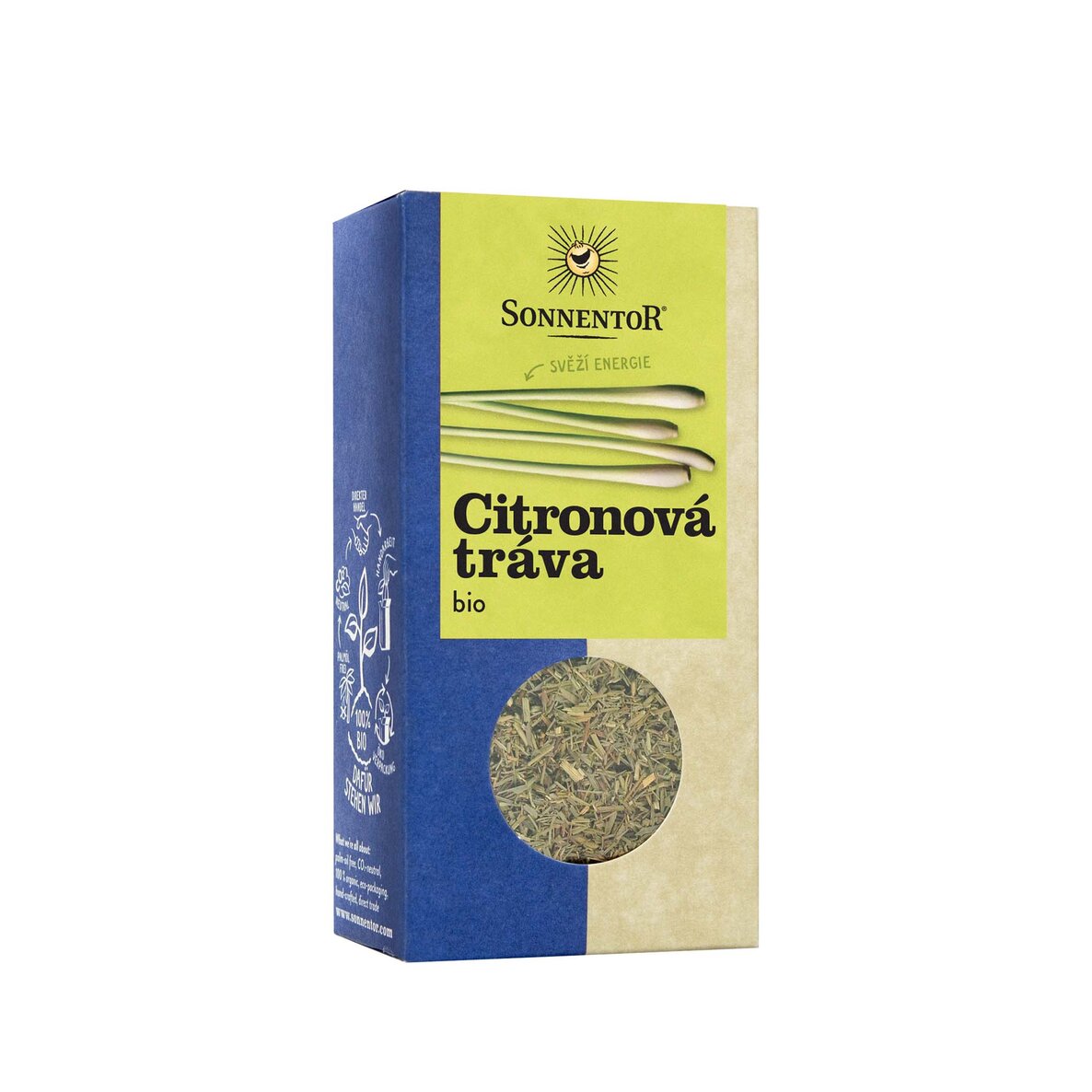 Sonnentor Citronová tráva řezaná BIO 25 g Obrázek
