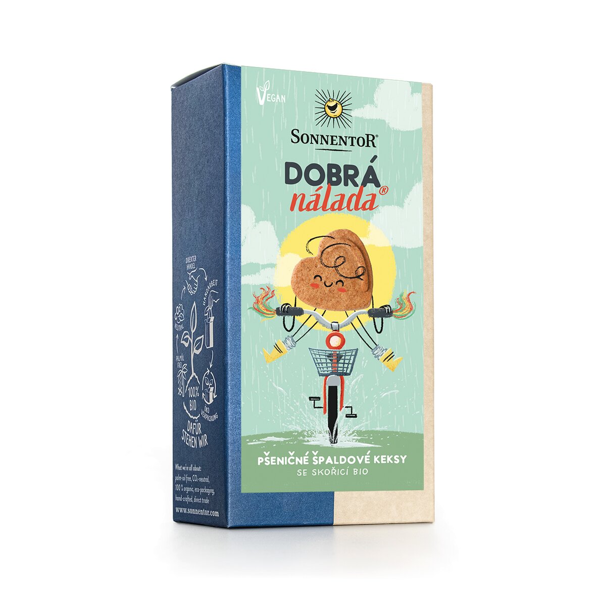 Sonnentor Keksy Dobrá nálada, BIO, 125 g