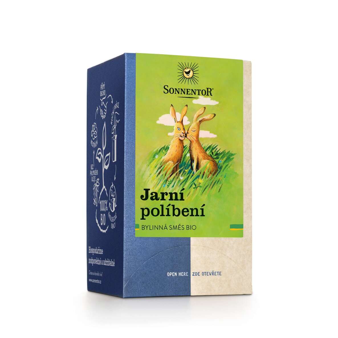 Sonnentor Čaj Jarní políbení BIO 27 g Obrázek