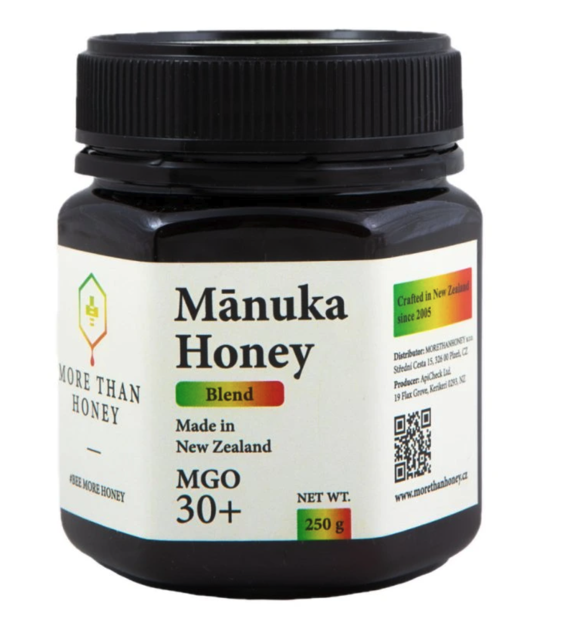 More Than Honey Manuka Blend, med, MGO 30+, 250 g