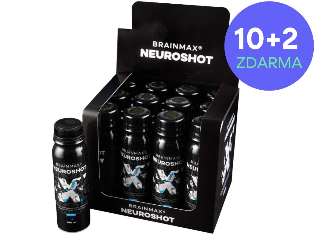 BrainMax NeuroShot, 100 ml, 12 ks