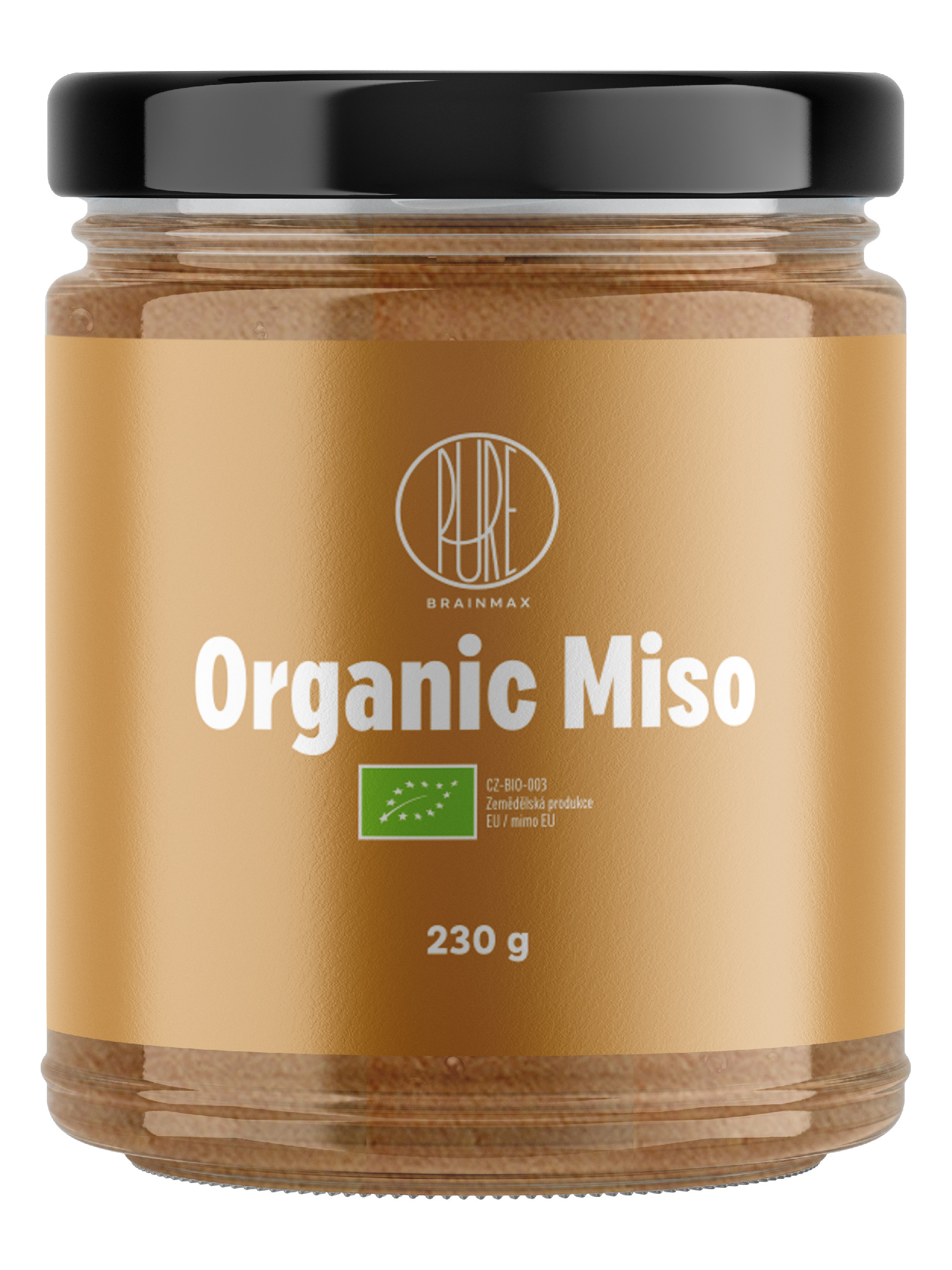 Levně BrainMax Pure® Miso, BIO, 230 g Tradiční japonská pasta miso / *CZ-BIO-003 certifikát