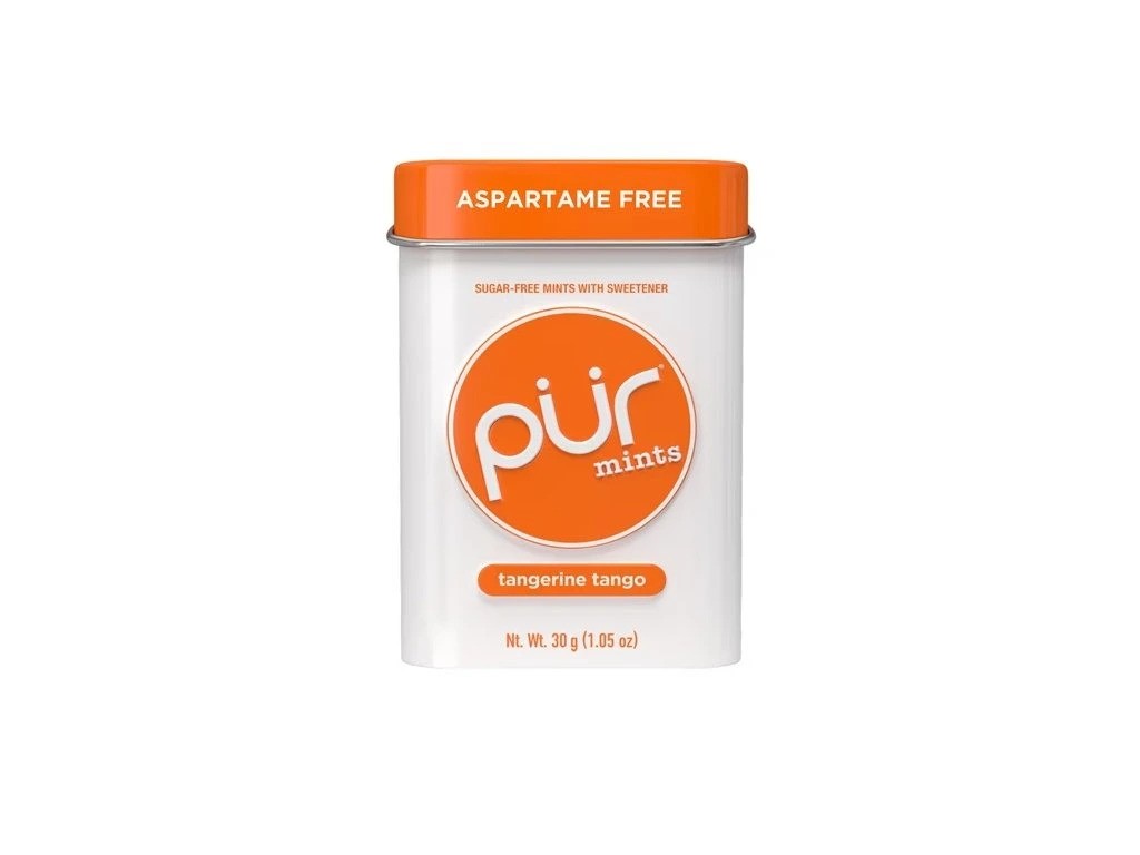 PÜR Mentolky, tangerine tango, 30 ks
