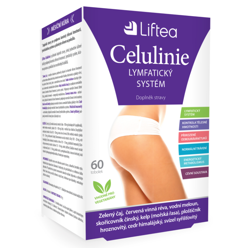 Levně Liftea Celulinie, 60 tobolek Bylinný komplex, doplněk stravy