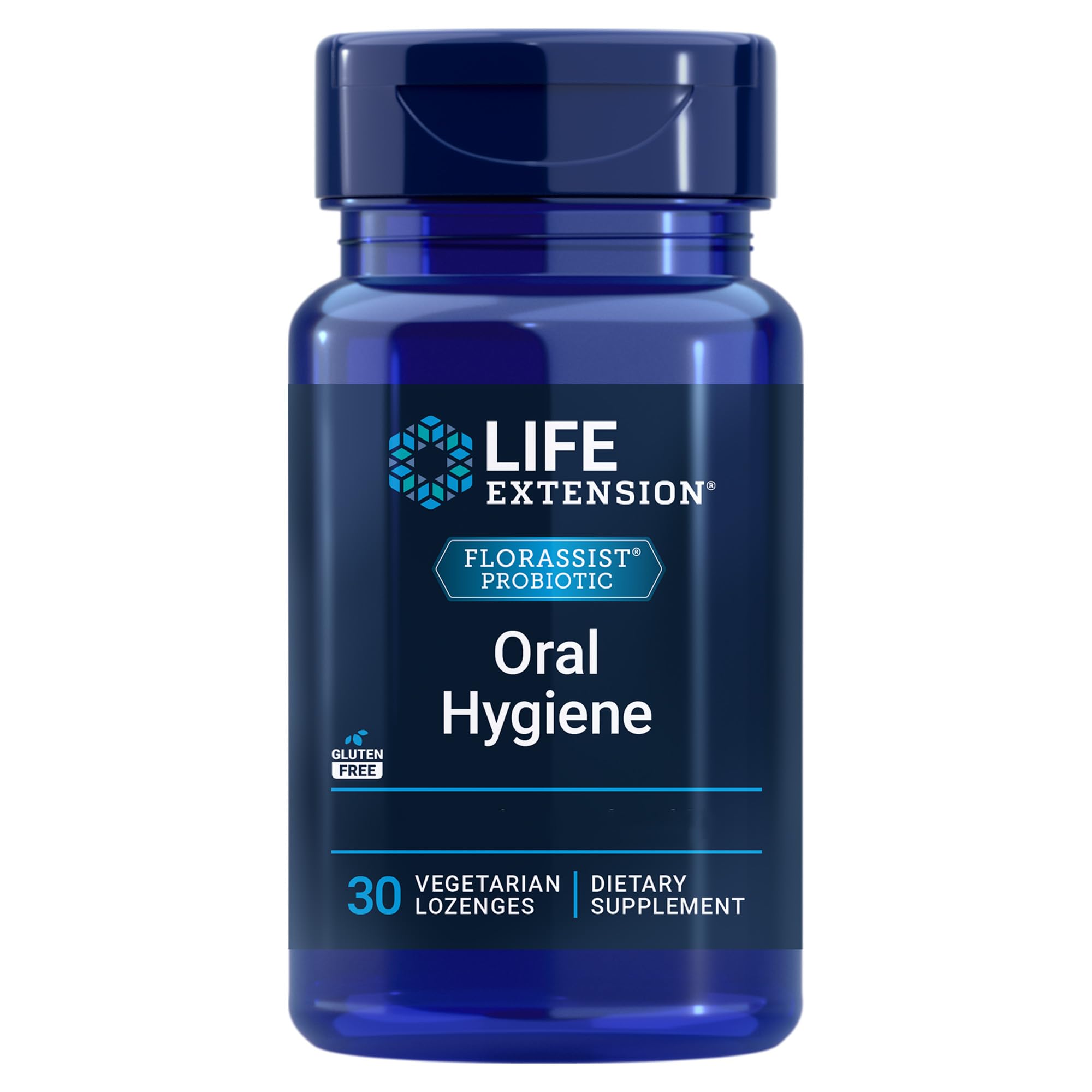 Life Extension FLORASSIST® Oral Hygiene, 30 pastilek