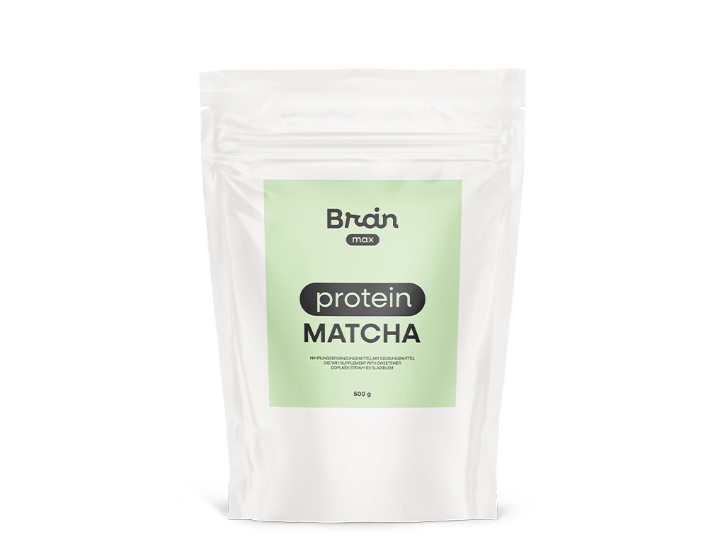 BrainMax Matcha Protein, 500 g