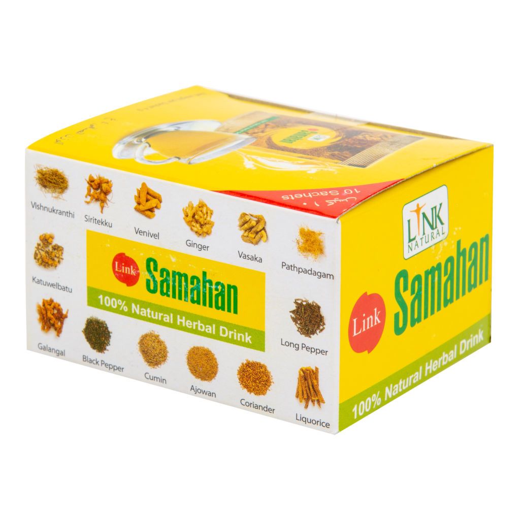 Link Natural Samahan, ájurvédský bylinný čaj, 10 ks