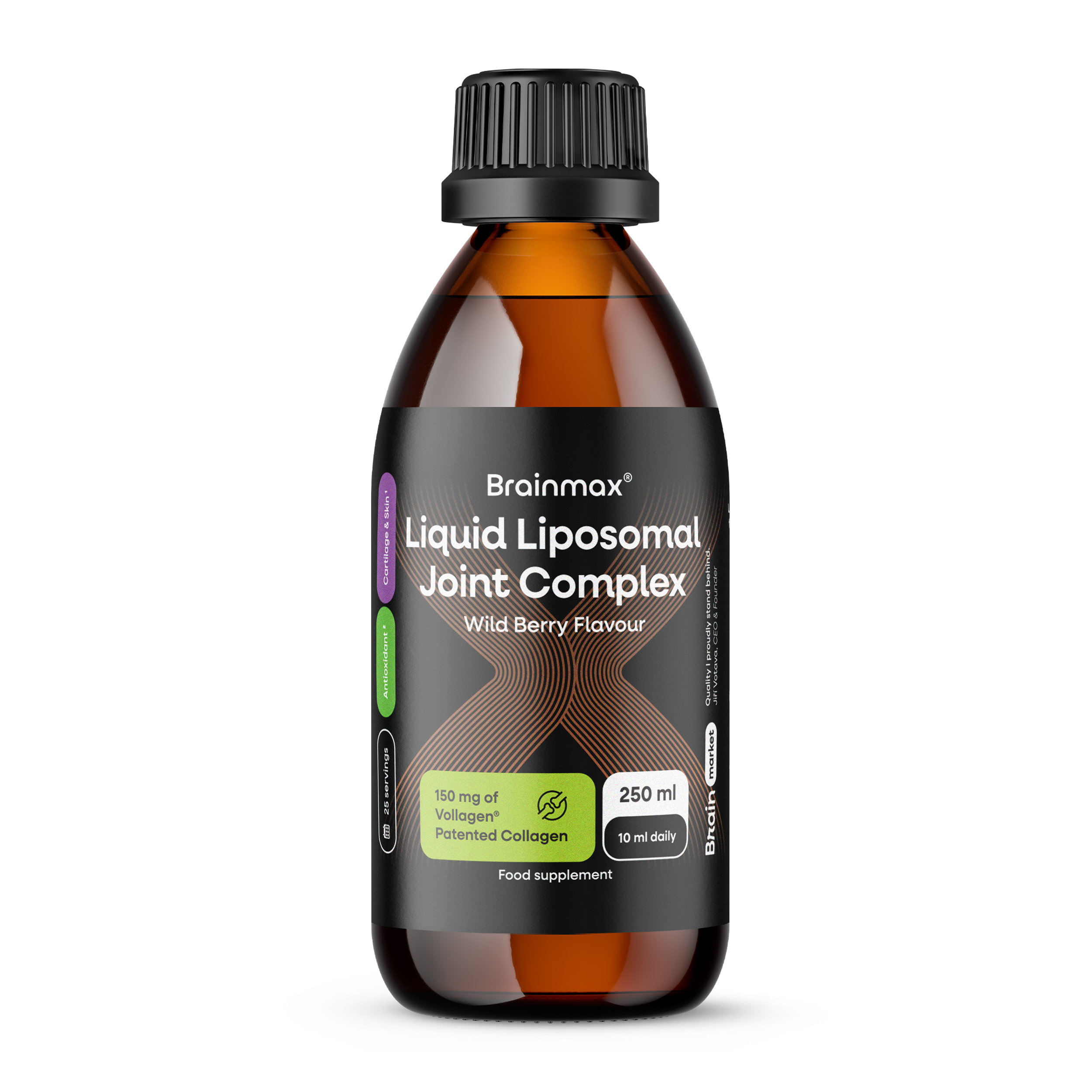 BrainMax® Liquid Liposomal Joint Complex, Wild Berry, 250 ml
