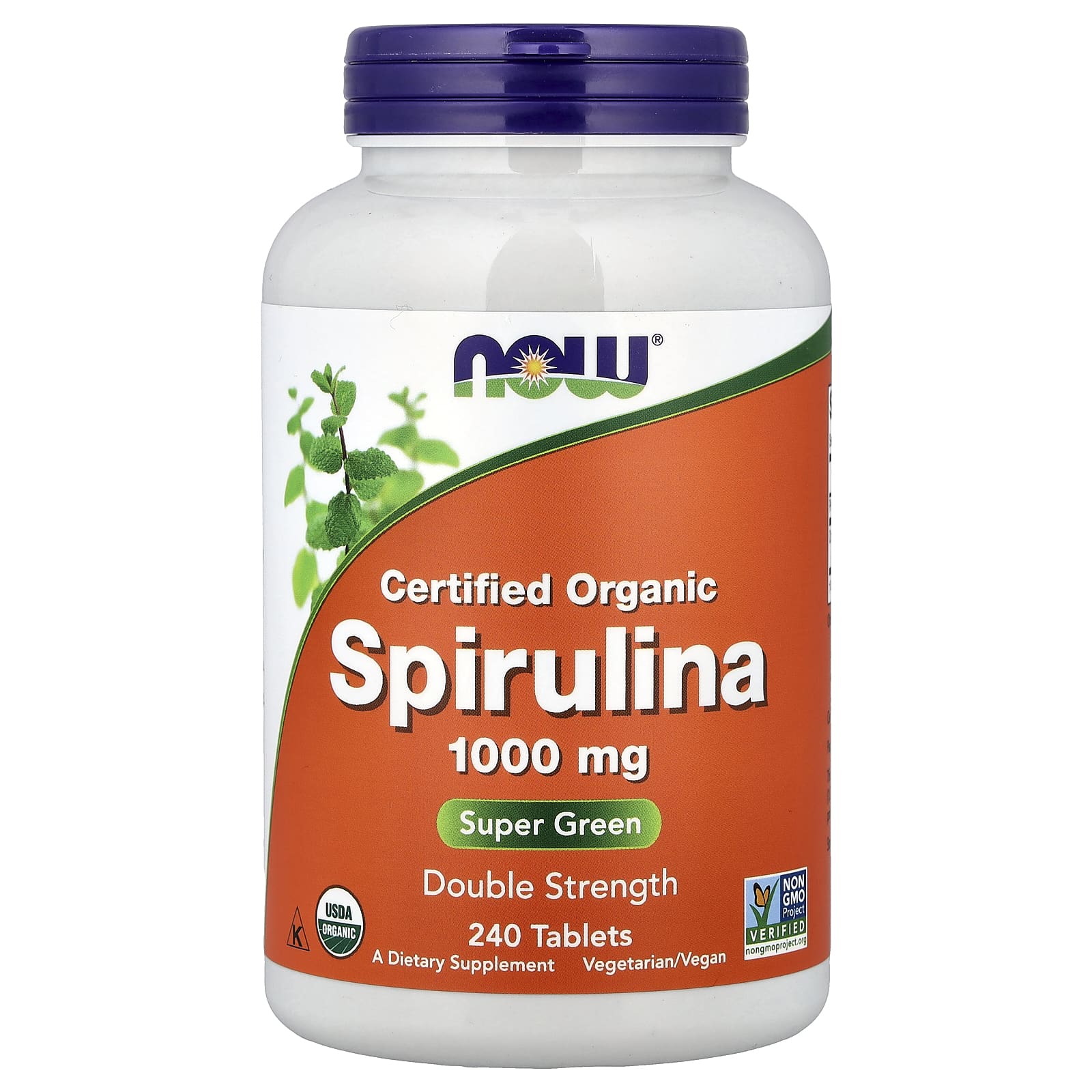 Now® Foods NOW Spirulina, 1000 mg, 240 tablet