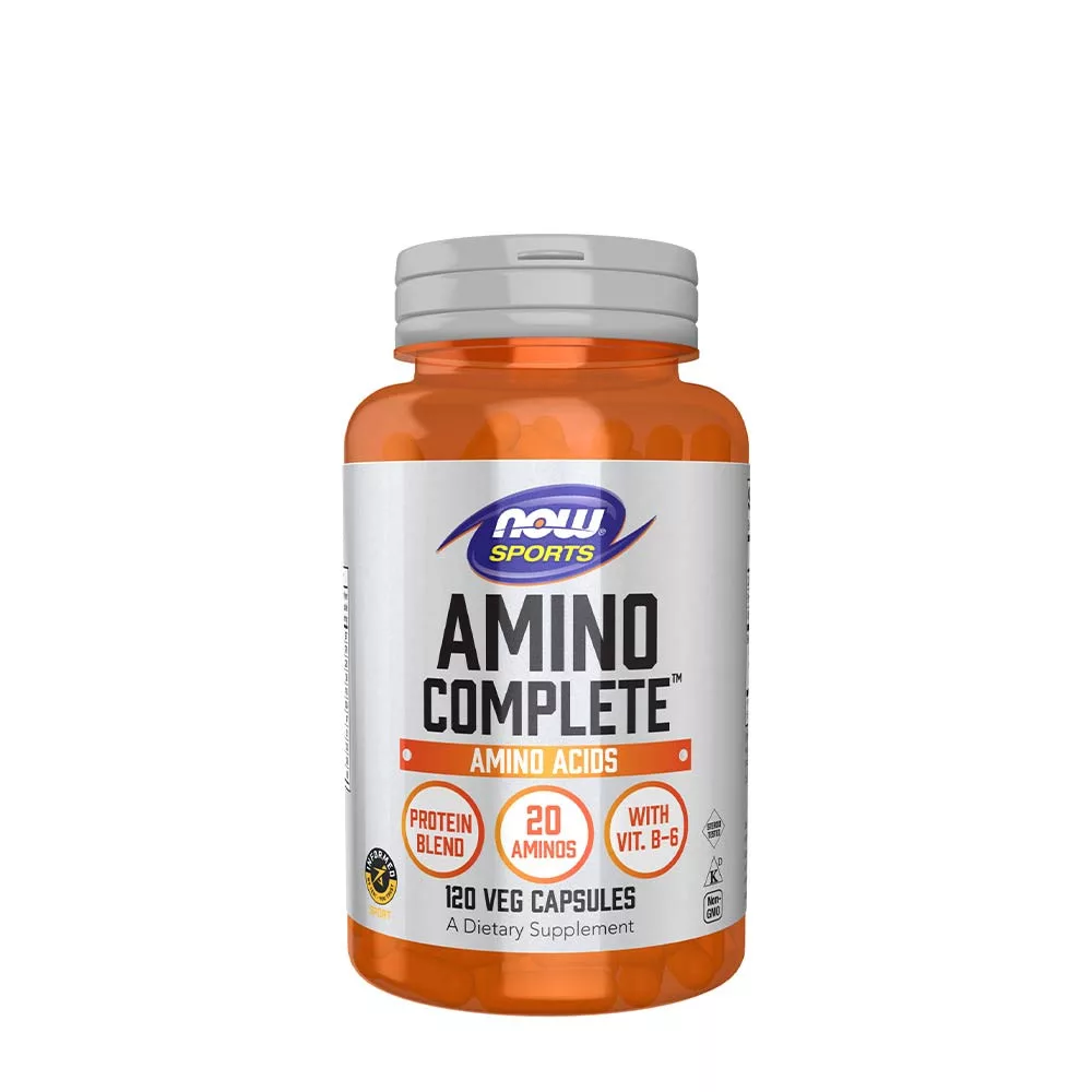 Now® Foods NOW Amino Complete, 120 rostlinných kapslí