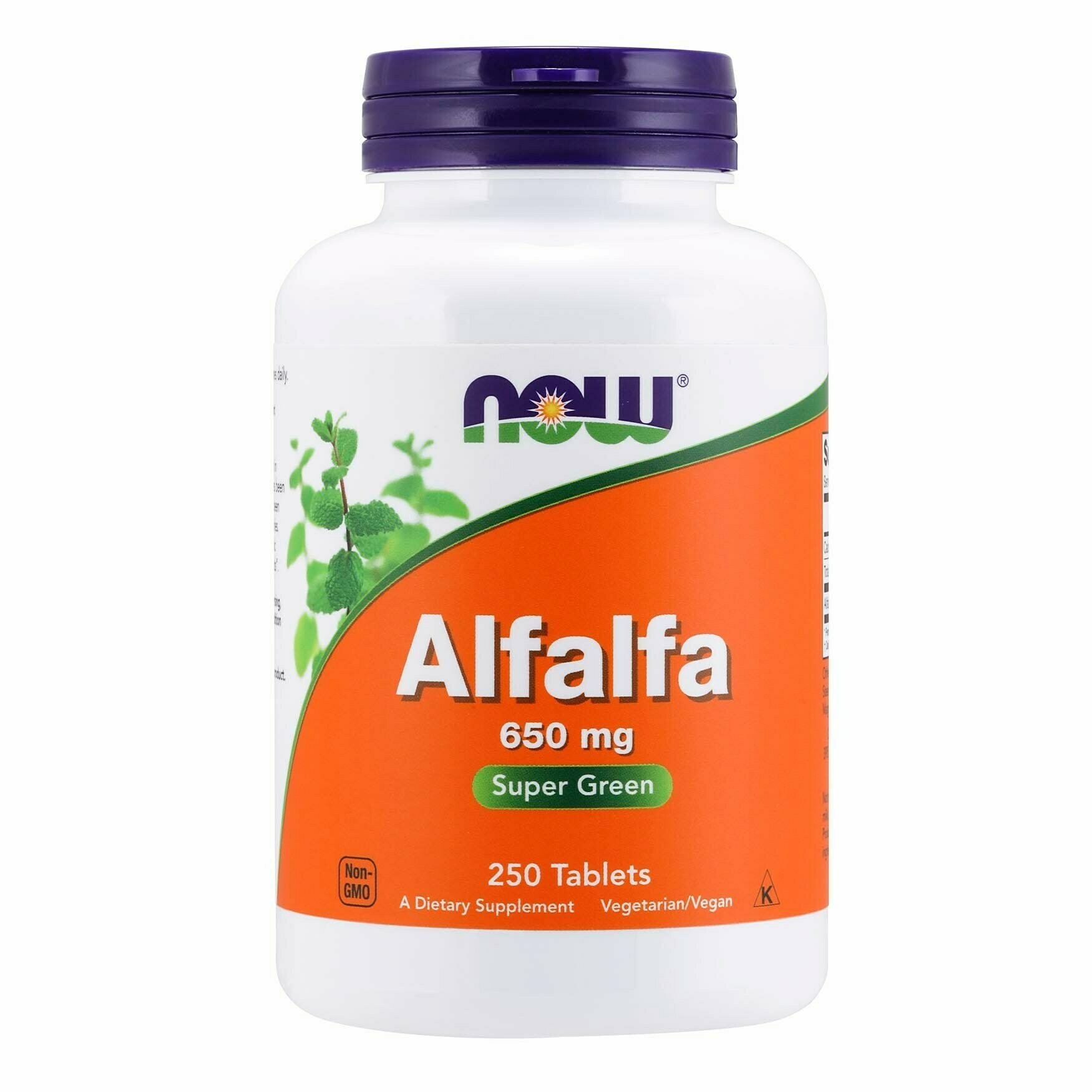 Now® Foods NOW Alfalfa, 650 mg, 250 tablet