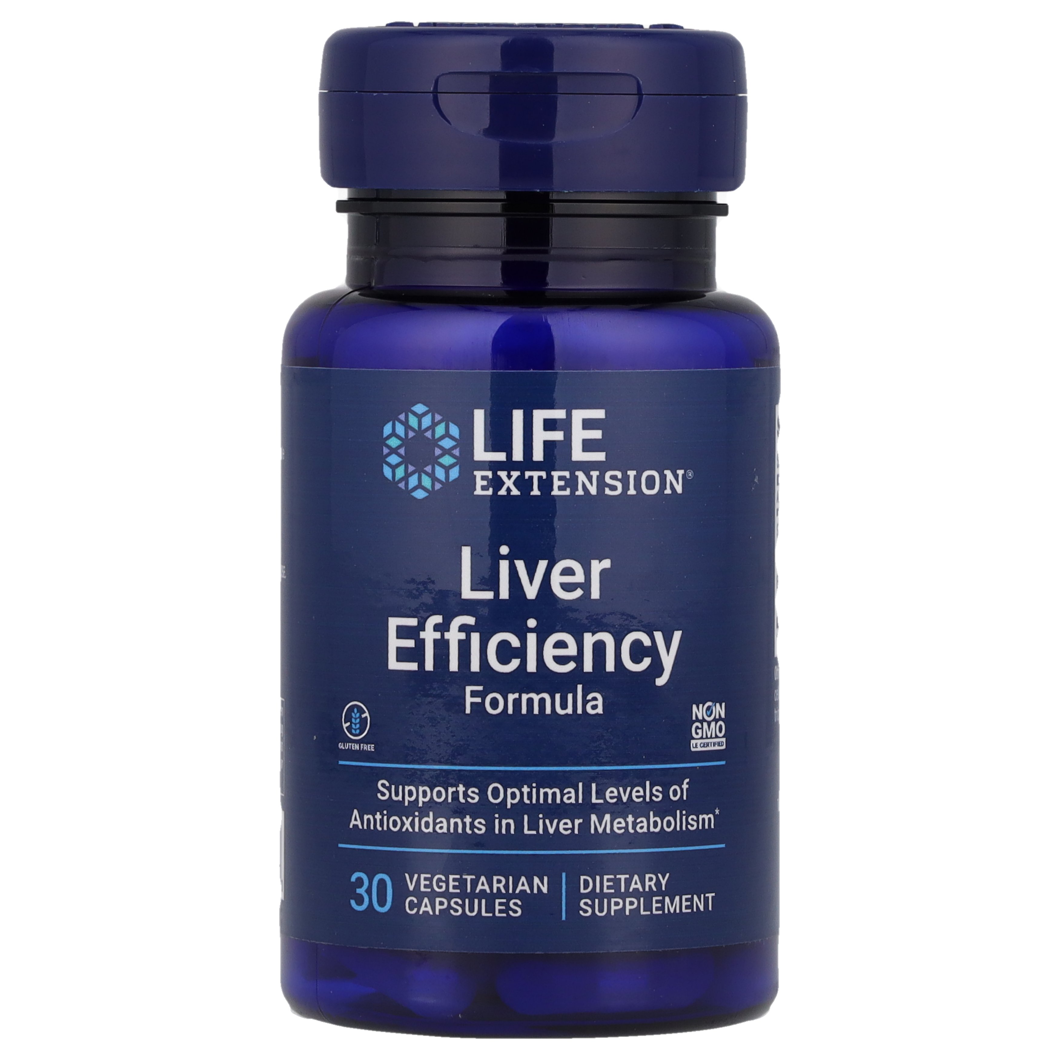 Life Extension Liver Efficiency Formula, 30 rostlinných kapslí