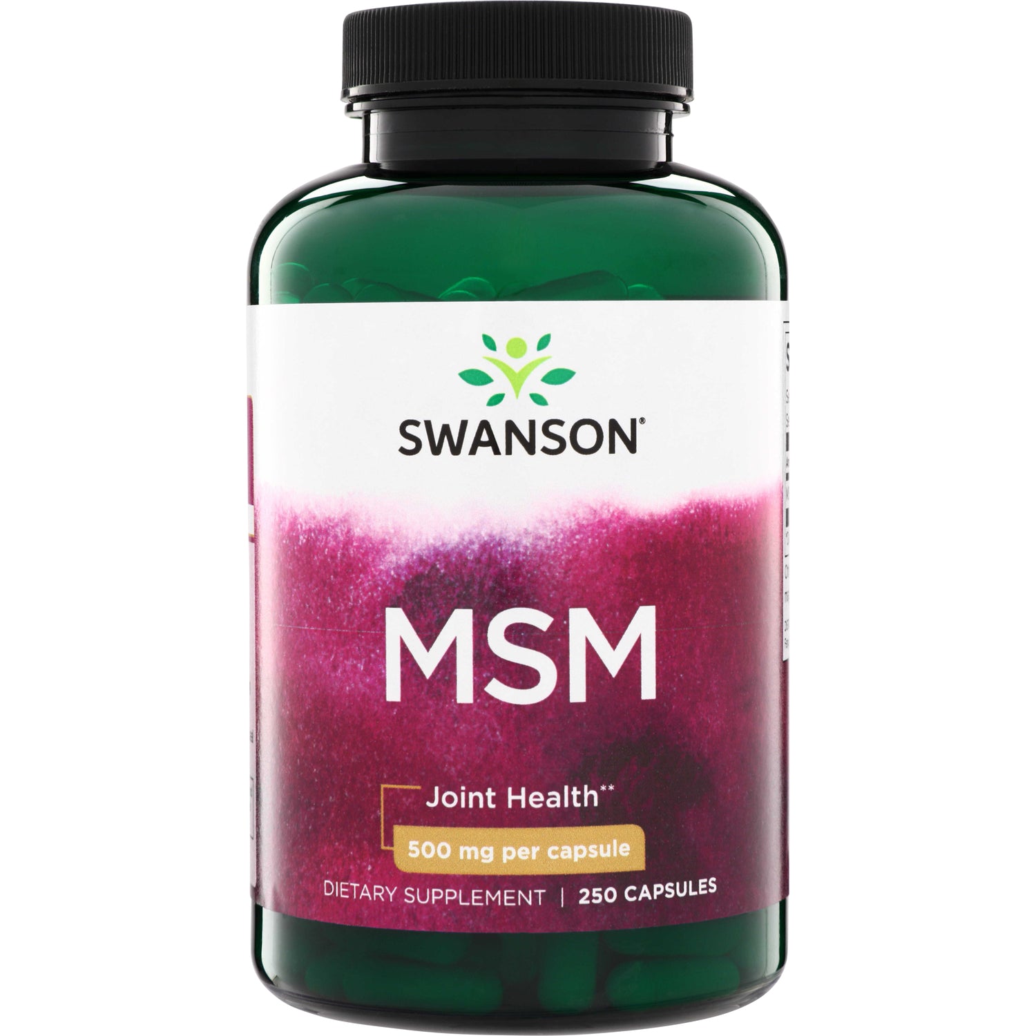 Swanson MSM, 500 mg, 250 kapslí