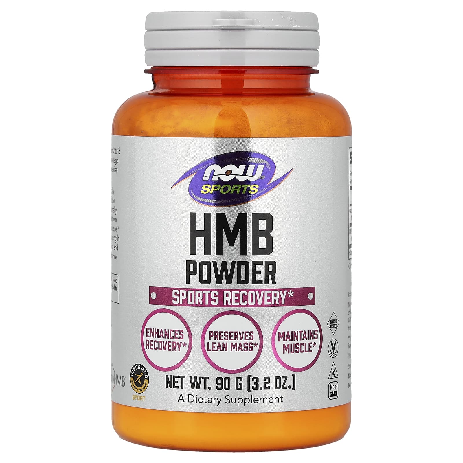 Now® Foods NOW HMB, prášek, 90 g
