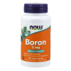 NOW Boron (bor), 3 mg, 100 kapslí