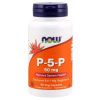 NOW Vitamin B6 P-5-P, 50mg, (vitamin B6 v aktivní formě), 90 rostlinných kapslí