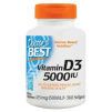 Doctor’s Vitamin D3, 5000 IU, 360 kapslí