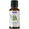 NOW Essential Oil, Lavender & Tea Tree Oil (éterický levandulový + tea tree olej), 30 ml