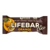 LifeFood - Tyčinka Lifebar pomeranč v čokoládě BIO, 40 g CZ-BIO-001 certifikát  CZ-BIO-001 certifikát