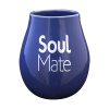eng pl Gourd ceramic blue Soul Mate 400ml 2632 2