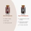 BrainMax Organic Ashwagandha, 560 mg, 100 rostlinných kapslí  Bio ašvaganda, prášek z kořene, 50 dávek, doplněk stravy / *CZ-BIO-001 certifikát