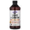 NOW tekutý L-karnitin, 1000 mg, citrus, 473 ml  Tekutý doplněk stravy s L-karnitinem a vitamínem B6