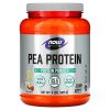 NOW Hrachový protein, vanilka-toffee, 907 g  Hrachový proteinový prášek s příchutí vanilky a karamelu, se sladidly.