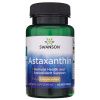 Swanson Astaxanthin, 4 mg, 60 softgelových kapslí  Astaxanthin z mikrořasy Haematococcus pluvialis, doplněk stravy