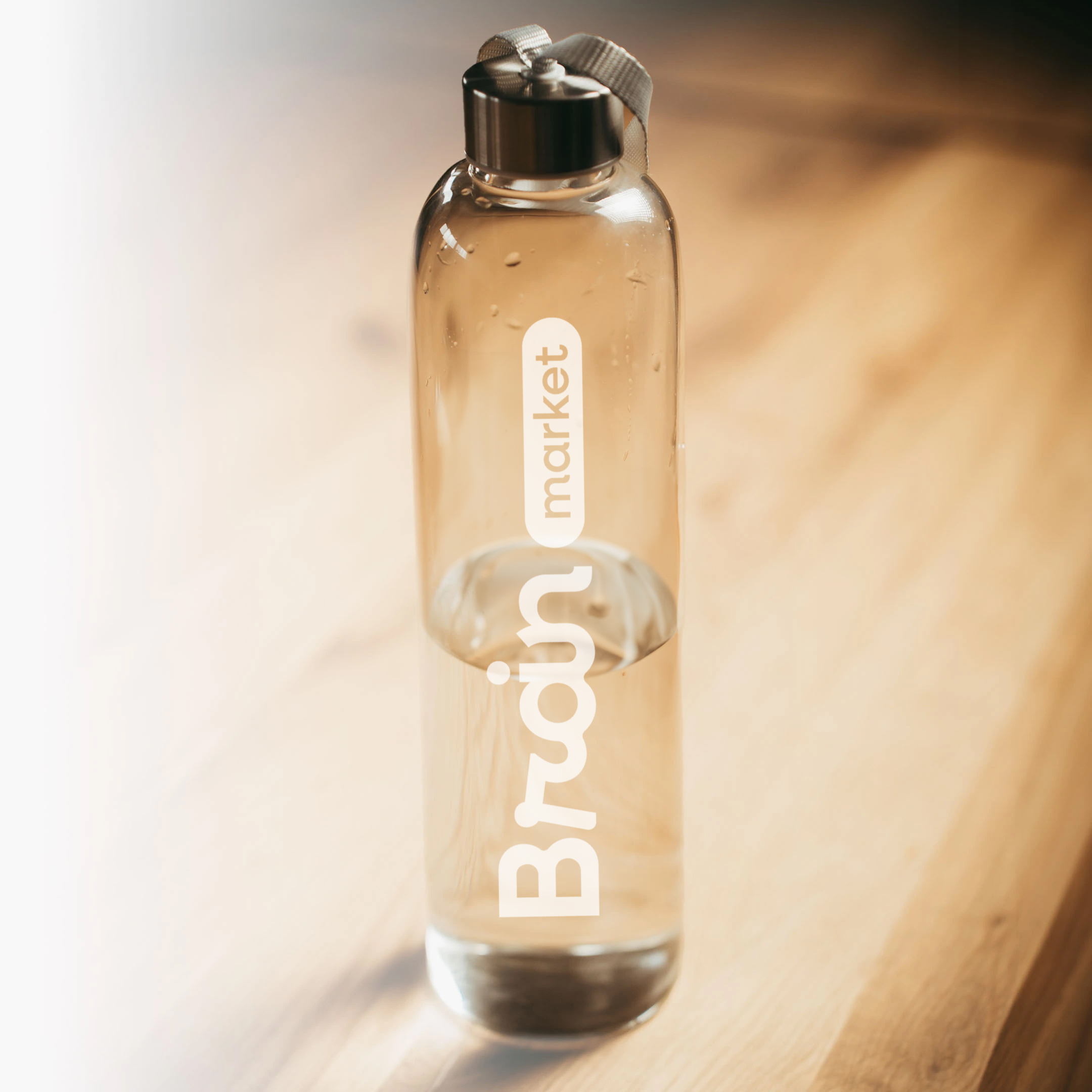 staklena boca od litre detaljna fotografija proizvoda