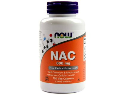 now n acetyl l cestein 500mg 100kapslí