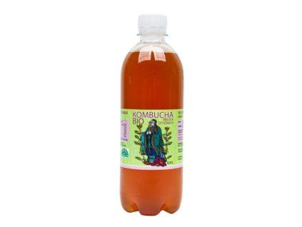 14183 stevikom kombucha medunka bio 500ml