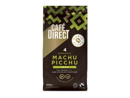 Cafedirect BIO Machu Picchu SCA 82 zrnkova kava 200g