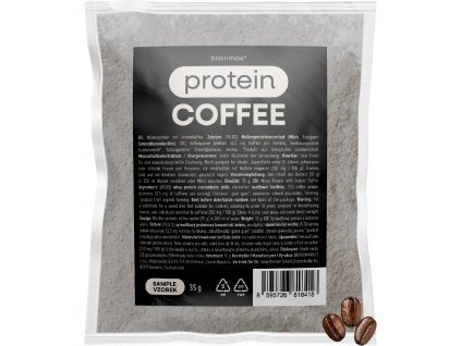 brainmax coffe protein sampler vizual