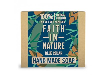 11465 faith in nature tuhe mydlo pro muze modry cedr 100g