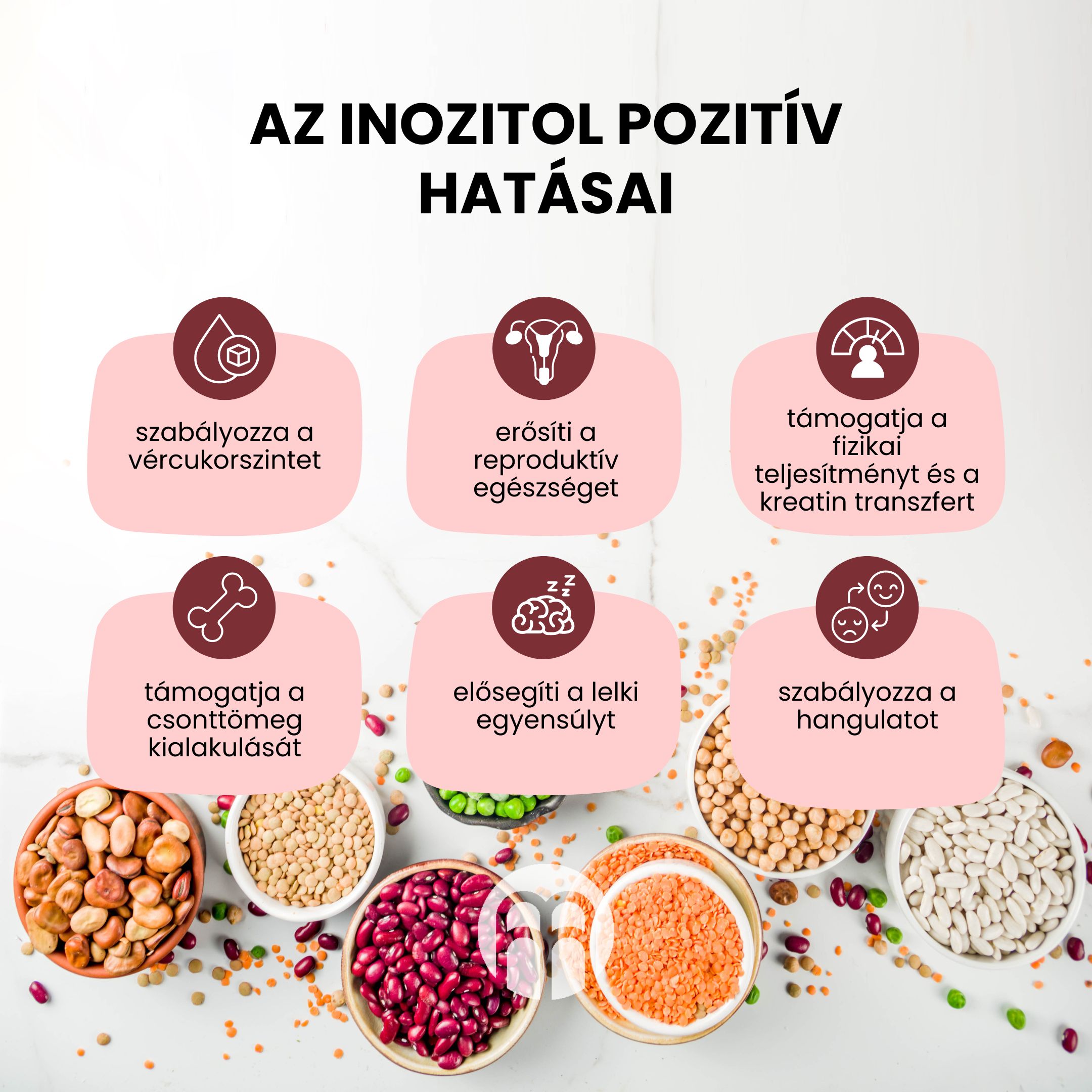 Az inozitol és pozitív hatásai egészségünkre