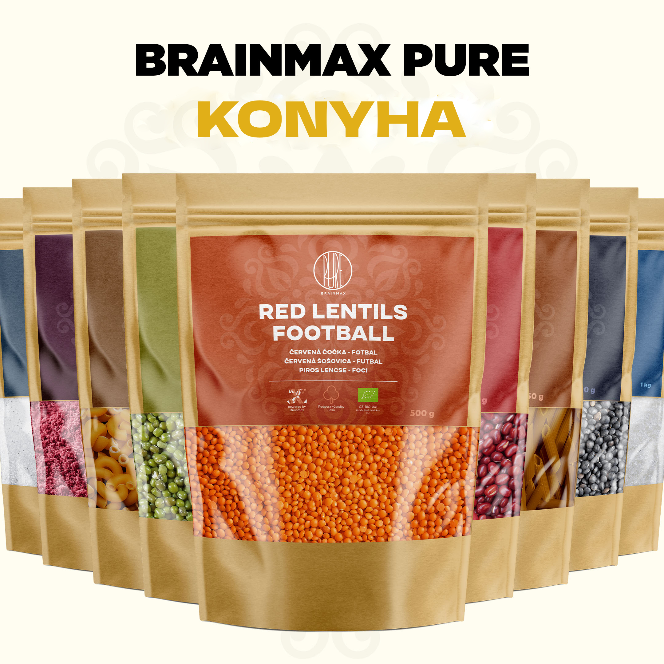 Brainmax Pure konyha termékei