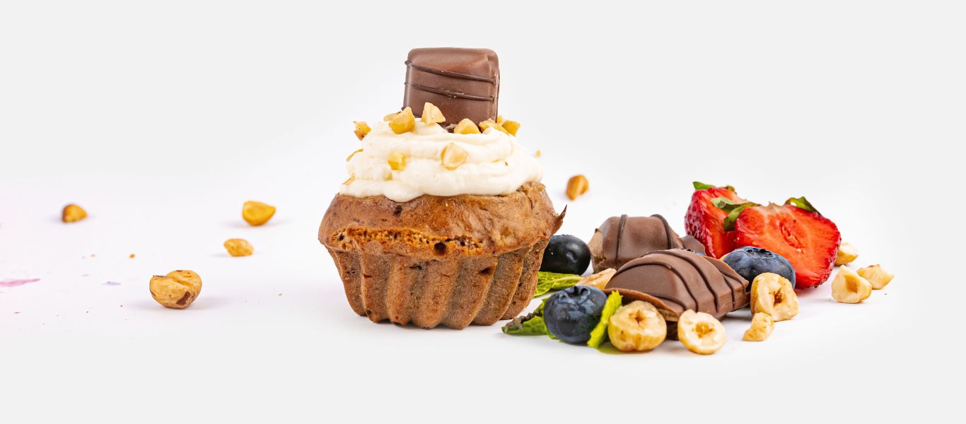 Mogyorós cupcake mascarponéval