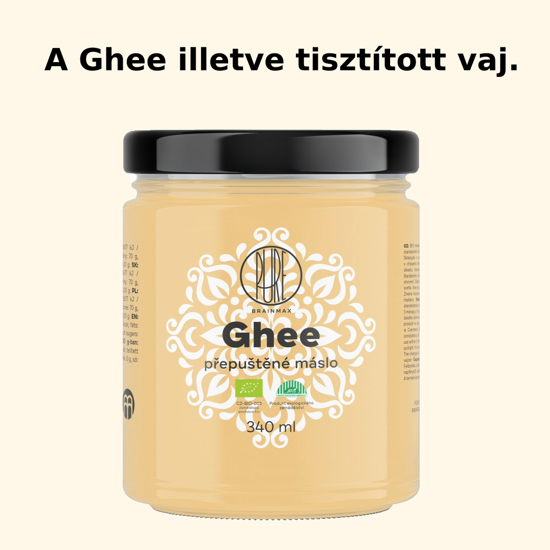 A Ghee illetve derített vaj. Hogyan válasszuk ki a legjobb minőséget és miért alkalmas a hőkezelésre.