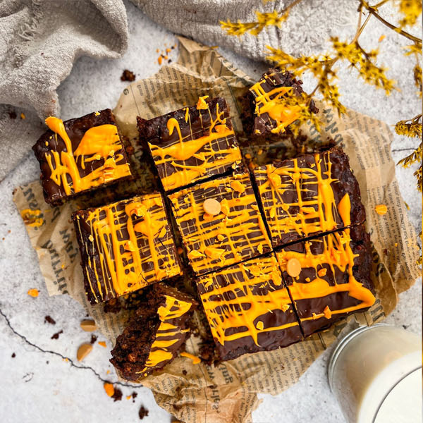 Hokkaido brownie narancsos csokoládéval